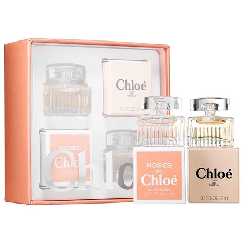 chloe gift set debenhams|chloe perfume miniature gift sets.